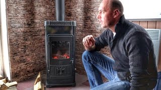 Plamen Dora 8 — недорогая печь для отопления частного дома